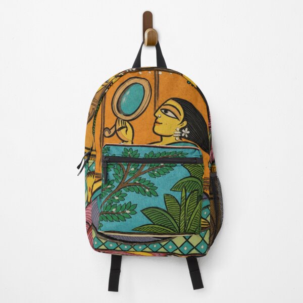 Item preview, Traditional Pattachitra Art – Women in a Palace Courtyard designed and sold by COSAIRe.