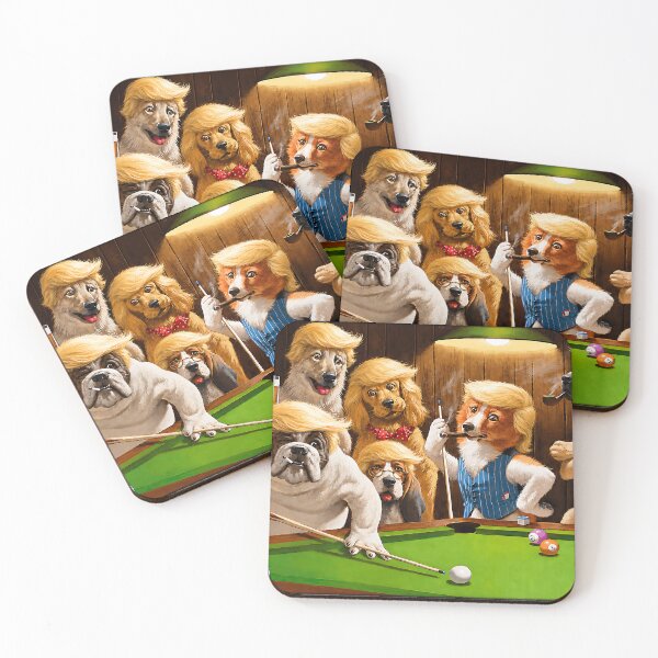 Item preview, Trump Dogs Pool Game designed and sold by TeeCodes.