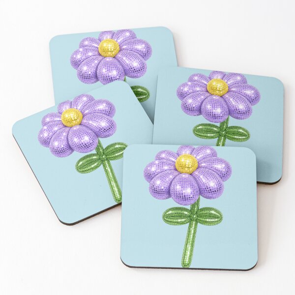 Item preview, Purple Disco Balloon Flower designed and sold by Ellie Dyer.