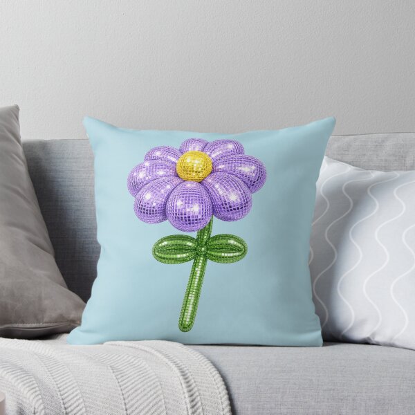 Item preview, Purple Disco Balloon Flower designed and sold by Eleanor Reyelt Art.