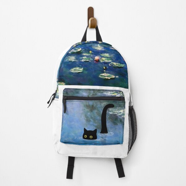 Item preview, cat monet water lily pond designed and sold by PurrfectHome.
