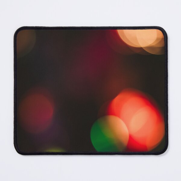 Item preview, Abstract Dark Bokeh Lights with Warm Red and Emerald Green Glow designed and sold by NorthWild.