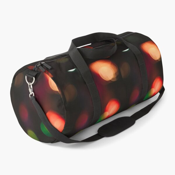 Item preview, Abstract Dark Bokeh Lights with Warm Red and Emerald Green Glow designed and sold by NorthWild.