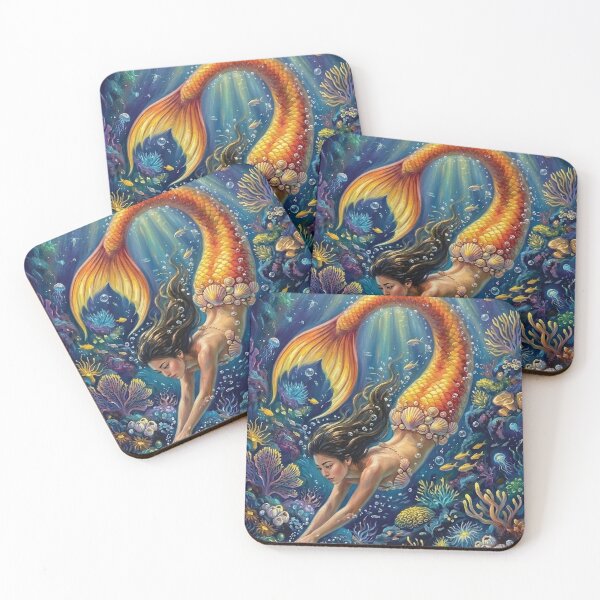 Item preview, Arching Mermaid designed and sold by Bellewood222.