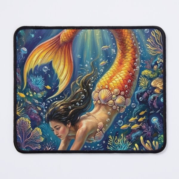 Item preview, Arching Mermaid designed and sold by Bellewood222.
