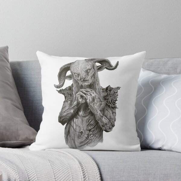 Item preview, Pan's Labyrinth Faun Graphite Illustration designed and sold by alexdejagerart.