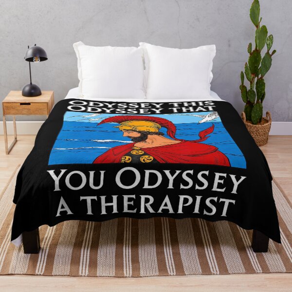 Item preview, Odyssey This Odyssey That Therapist Greek Humor designed and sold by Mdcazeem.