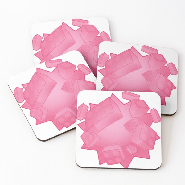 Item preview, Block Game Bloxxer Explosion Classic Pink Cute Girly designed and sold by CaribbeanClown.