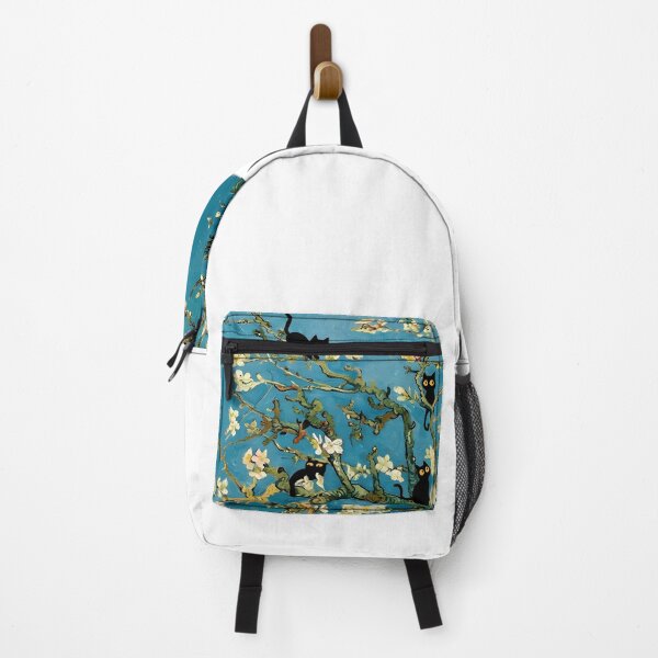 Item preview, Funny Cat in Almond Blossom by Van Gogh designed and sold by PurrfectHome.