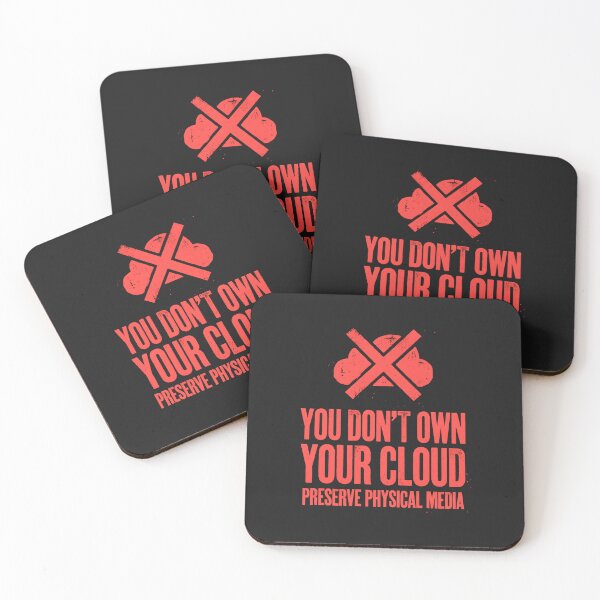 Item preview, Preserve Physical Media You Dont Own Your Cloud Tech Critic Merch designed and sold by SplashTastic.