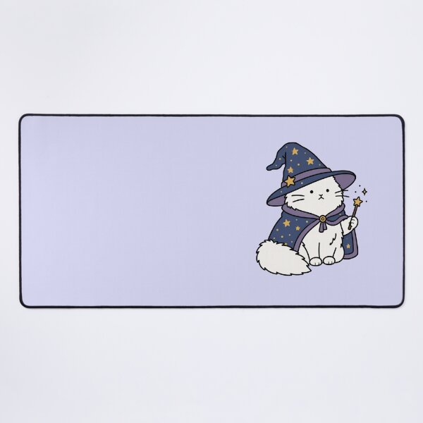 Item preview, Cute Wizard Cat Sticker Design designed and sold by MonkiFlipp.