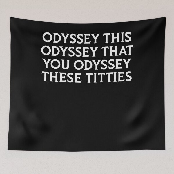 Item preview, Odyssey This Odyssey That Greek Mythology Humor designed and sold by Mdcazeem.