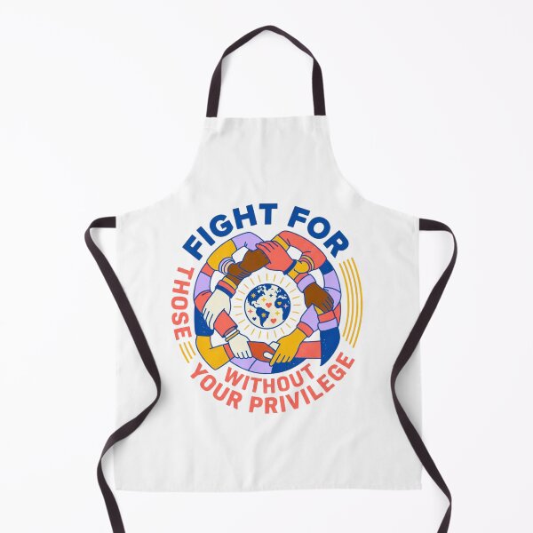 Item preview, Fight For Those Without Your Privilege - Diverse Hands & Globe Unity designed and sold by BumbleBloom7.