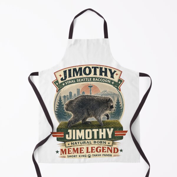Item preview, Jimothy Raccoon – Viral Seattle Meme Legend designed and sold by Mohamedeinoo.