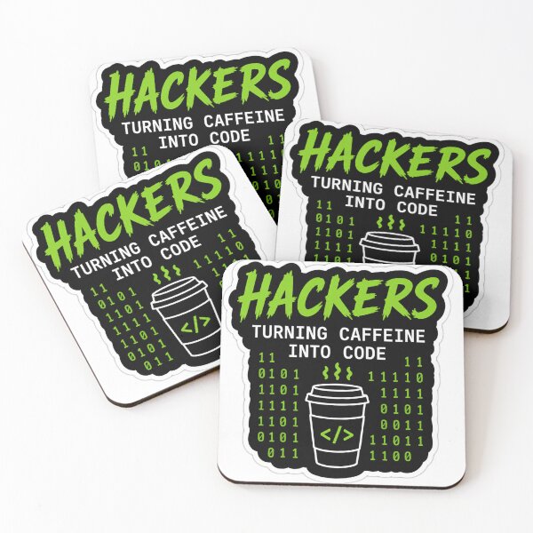 Item preview, Hackers: Turning Caffeine Into Code designed and sold by Kushwaha18.