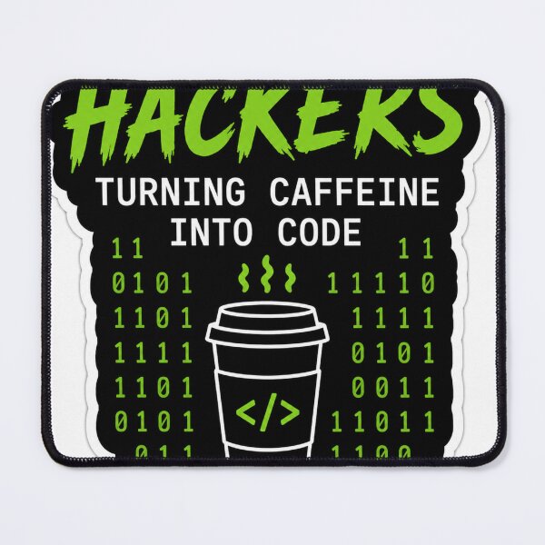Item preview, Hackers: Turning Caffeine Into Code designed and sold by Kushwaha18.