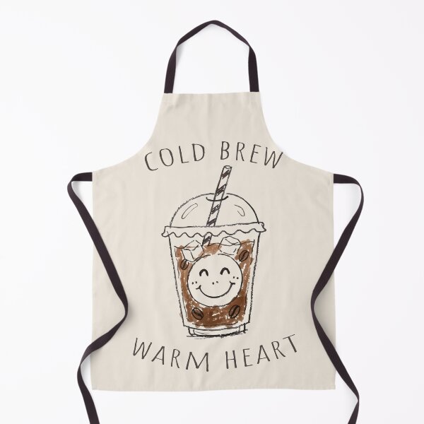 Item preview, Cold Brew Warm Heart - Iced Coffee Lover designed and sold by Vanilla-Girl.