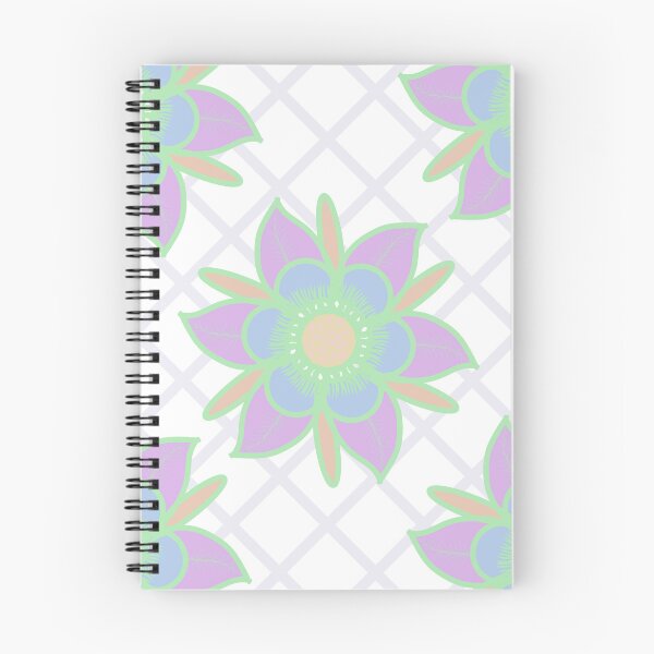 Item preview,  Pastel Floral Geometric Pattern | Elegant Seamless Botanical Design designed and sold by HopeAndHustle.