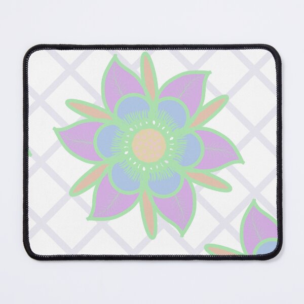 Item preview, Pastel Floral Geometric Pattern | Elegant Seamless Botanical Design designed and sold by HopeAndHustle.