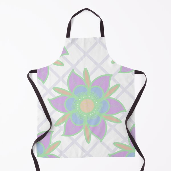 Item preview, Pastel Floral Geometric Pattern | Elegant Seamless Botanical Design designed and sold by HopeAndHustle.