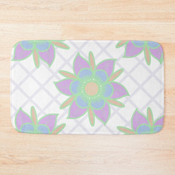 Item preview,  Pastel Floral Geometric Pattern | Elegant Seamless Botanical Design designed and sold by HopeAndHustle.