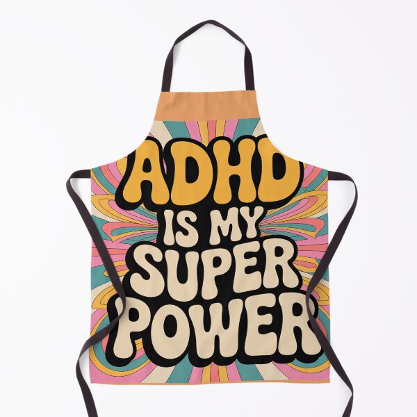 Item preview, Copy of ADHD is my super power orange back ground designed and sold by Faerieglen.