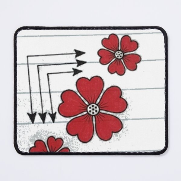 Item preview, Red flowers designed and sold by Gabissq.
