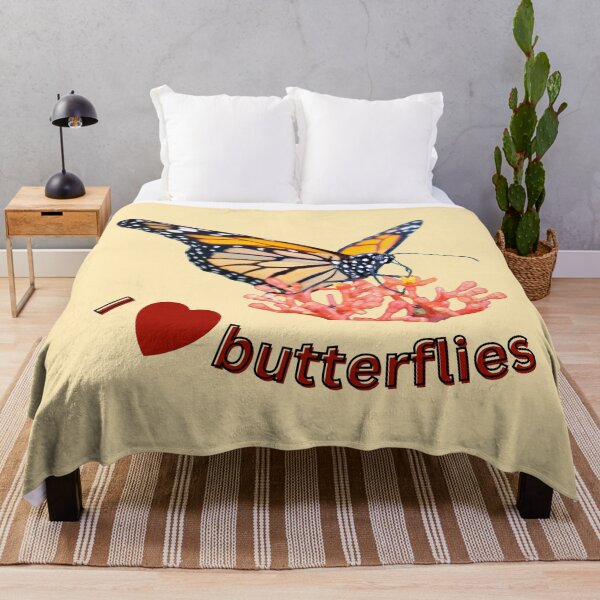 Item preview, Monarch butterflies – I love butterflies | Nature, lightness & joie de vivre designed and sold by Katja LebenFreude.
