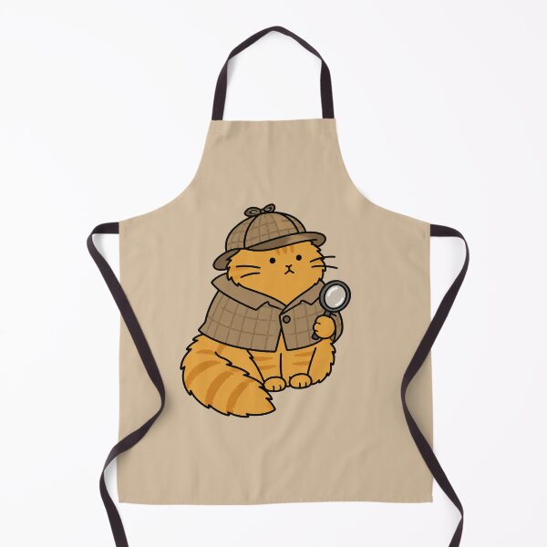 Item preview, Cute Detective Cat Sticker designed and sold by MonkiFlipp.