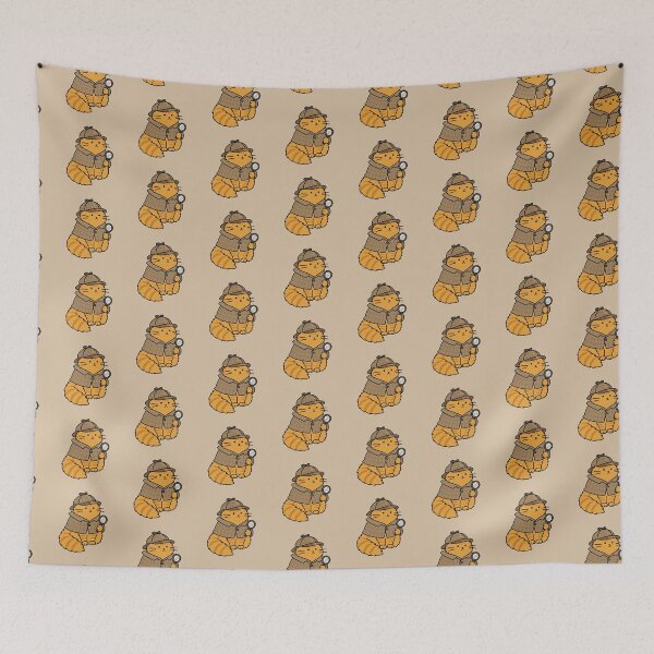 Item preview, Cute Detective Cat Sticker designed and sold by MonkiFlipp.