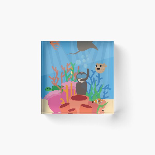 Item preview, Diver Underwater designed and sold by ROSE ANN BANILAR.