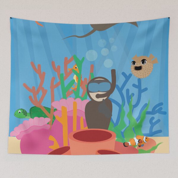 Item preview, Diver Underwater designed and sold by ROSE ANN BANILAR.
