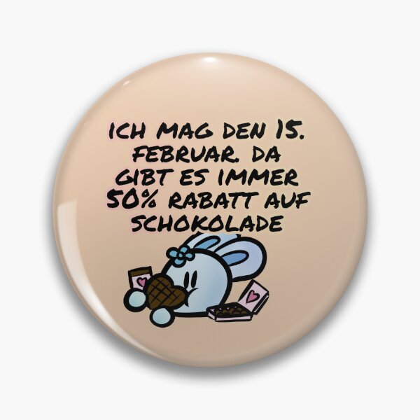 Item preview, I like February 15th, there's always a 50% discount on chocolate - Claninchen bunny designed and sold by Claninchen.