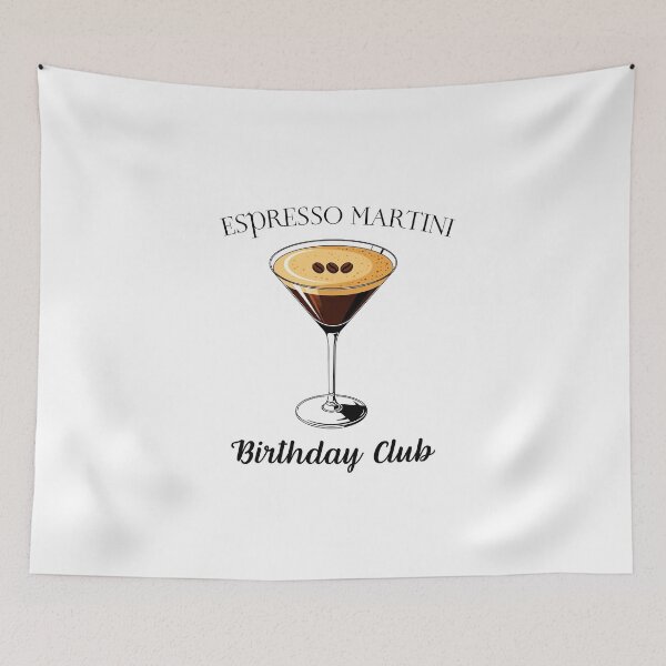 Item preview, Espresso Martini Club | Cocktail Lover Coffee Martini Aesthetic designed and sold by luckyhue.