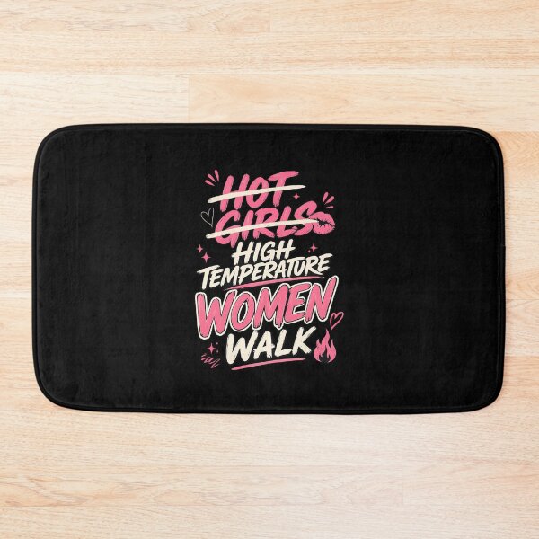 Item preview, Hot Girl Walk Parody High Temperature women designed and sold by Fortified.