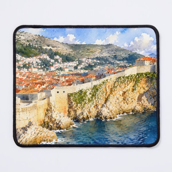 Item preview, Dubrovnik Old Town & City Walls designed and sold by HOMETOWN86.