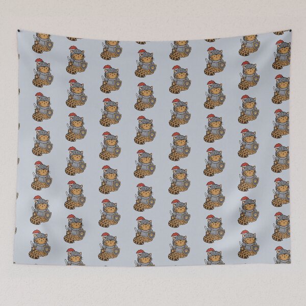 Item preview, Cute Knight Cat Sticker designed and sold by MonkiFlipp.