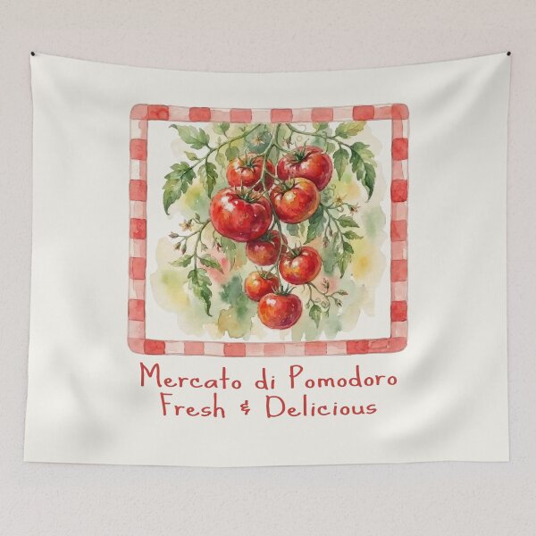 Item preview, Tomato Market "Mercato do Pomodoro" - Fresh & Delicious designed and sold by Vanilla-Girl.