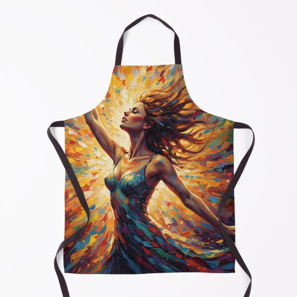 Item preview, Radiant Soul in Motion – Vibrant Abstract Expression Art designed and sold by Atelier Nova.