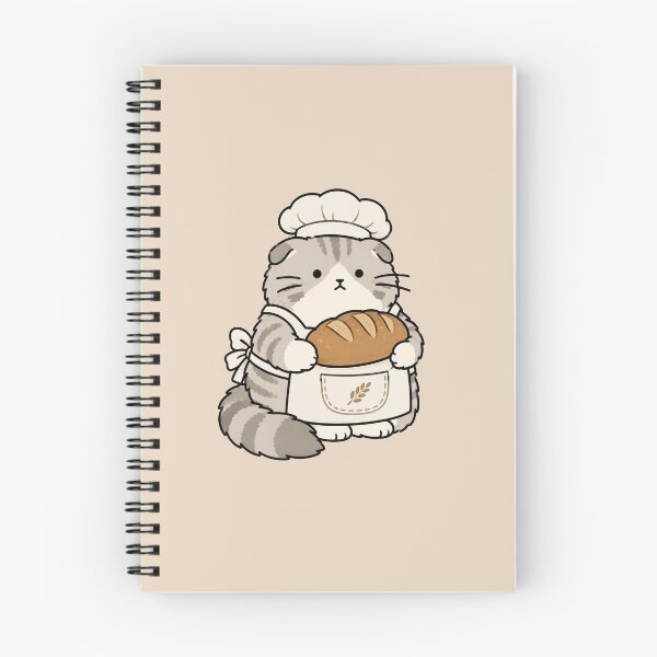Item preview, Cute Baker Cat Sticker designed and sold by MonkiFlipp.