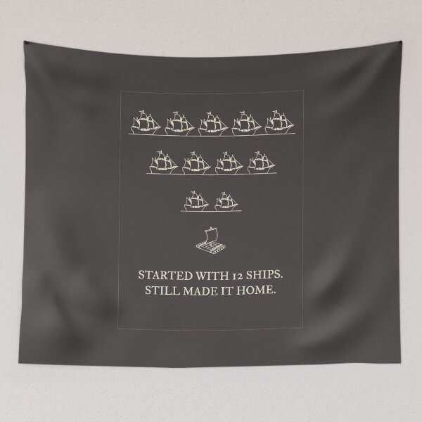 Item preview, Started With 12 Ships Ancient History Survival Sailing Merch designed and sold by SplashTastic.