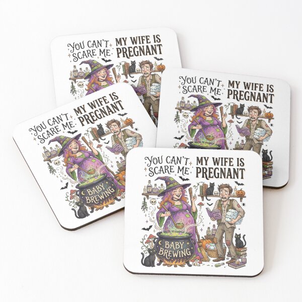 Item preview, You Can't Scare Me My Wife Is Pregnant - Witch Baby Brewing designed and sold by BumbleBloom7.