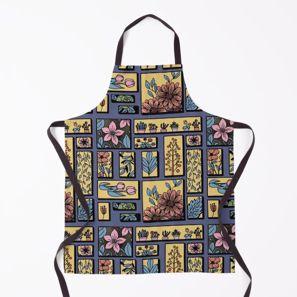 Item preview, Colorful vintage floral seamless art designed and sold by MissSairung.