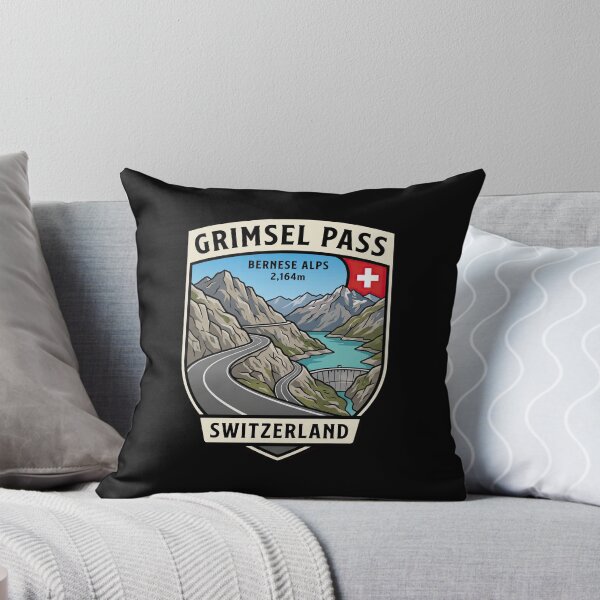 Item preview, Grimsel Pass Scenic Alps Travel Design designed and sold by enzoade.