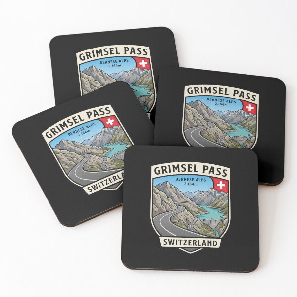 Item preview, Grimsel Pass Scenic Alps Travel Design designed and sold by enzoade.