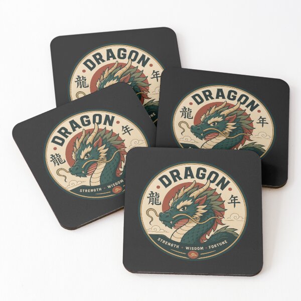 Aperçu de l'œuvre Zodiaque chinois, Dragon créée et vendue par PamLeeDesign.