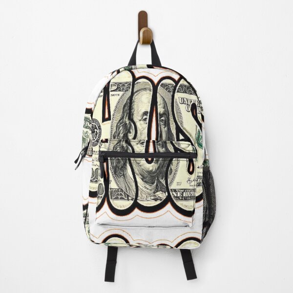 Item preview, Hustle Money Bill Typography Motivation Graphic Sticker designed and sold by zenithdecalco.