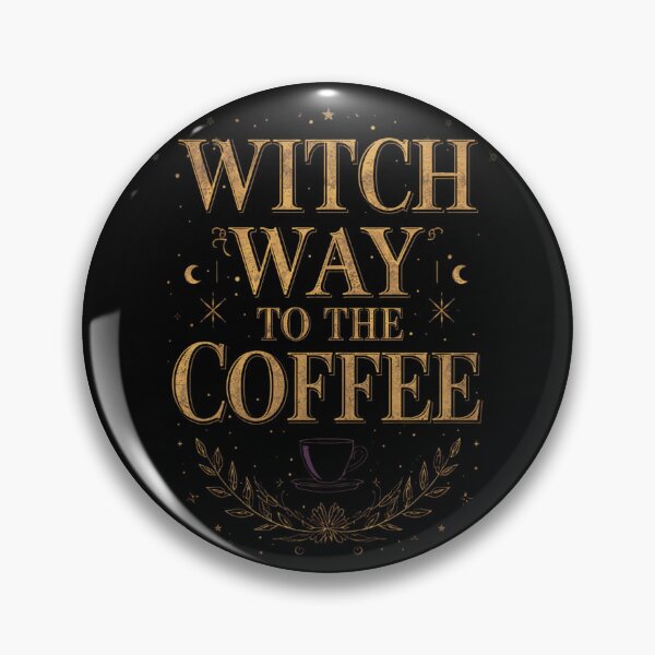 Item preview, Witch Way to the Coffee Funny Halloween Coffee Lover Gift Mug designed and sold by Fanverse Merchandise.