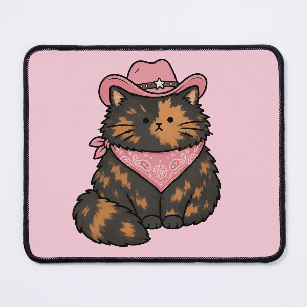 Item preview, Cute Cowgirl Cat Sticker designed and sold by MonkiFlipp.