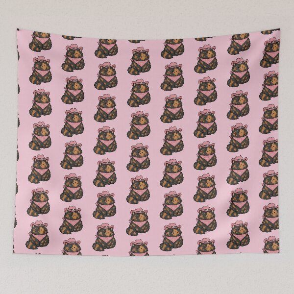 Item preview, Cute Cowgirl Cat Sticker designed and sold by MonkiFlipp.